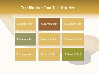 Yellow Fragment Sports PowerPoint Template