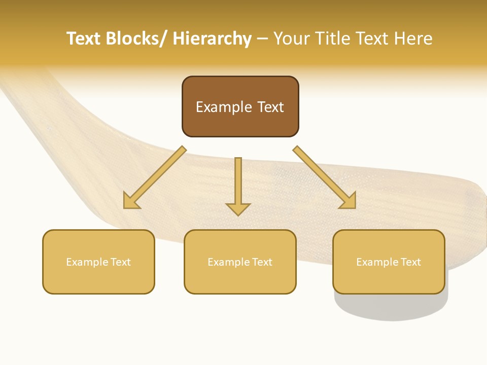 Yellow Fragment Sports PowerPoint Template