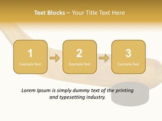 Yellow Fragment Sports PowerPoint Template
