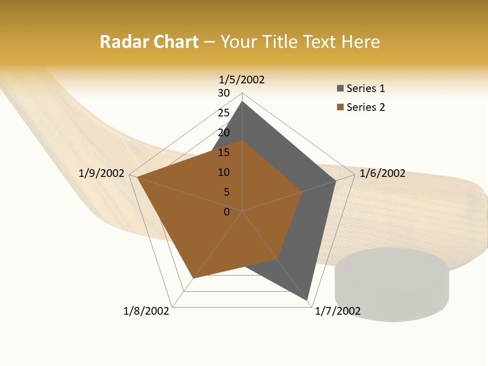 Yellow Fragment Sports PowerPoint Template