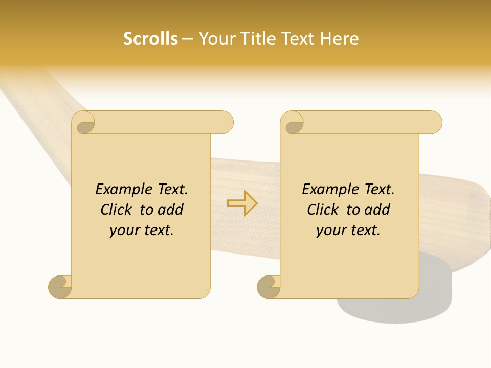Yellow Fragment Sports PowerPoint Template
