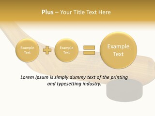 Yellow Fragment Sports PowerPoint Template