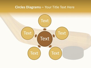 Yellow Fragment Sports PowerPoint Template