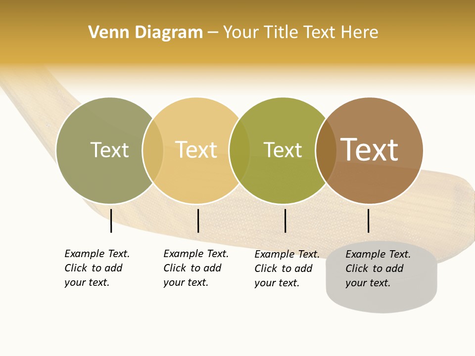 Yellow Fragment Sports PowerPoint Template