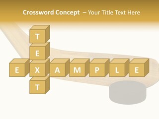 Yellow Fragment Sports PowerPoint Template