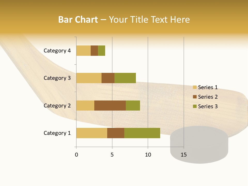 Yellow Fragment Sports PowerPoint Template