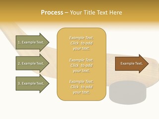Yellow Fragment Sports PowerPoint Template