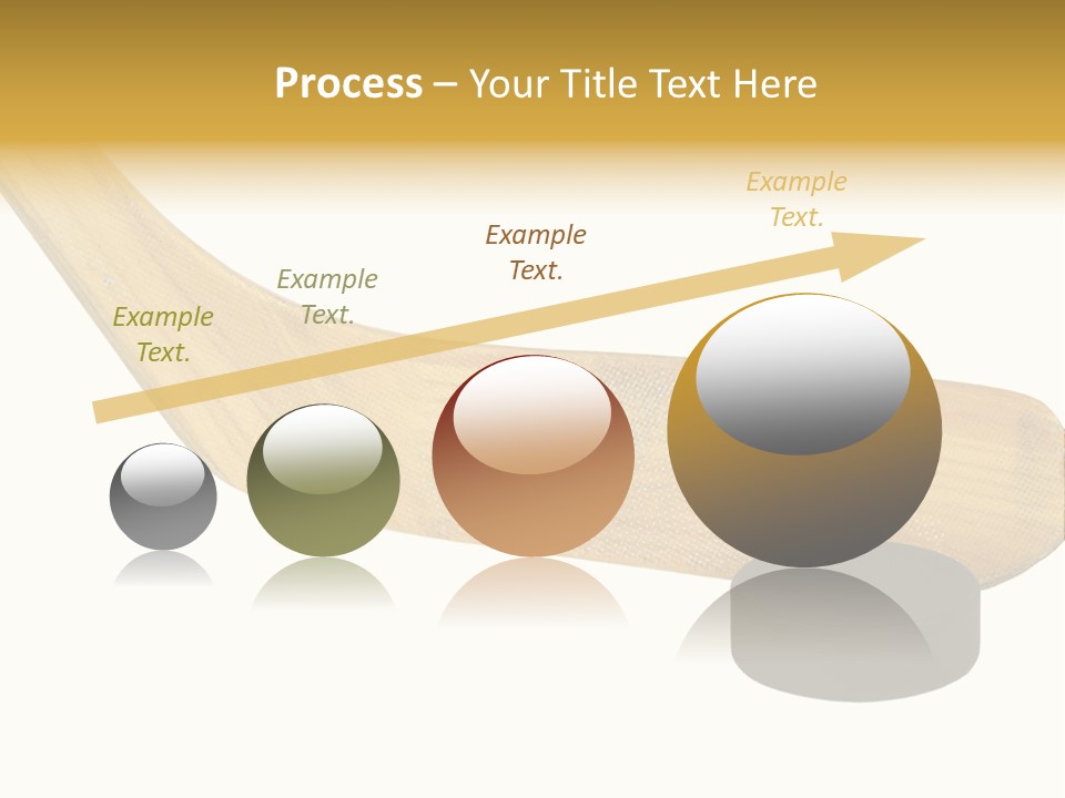 Yellow Fragment Sports PowerPoint Template