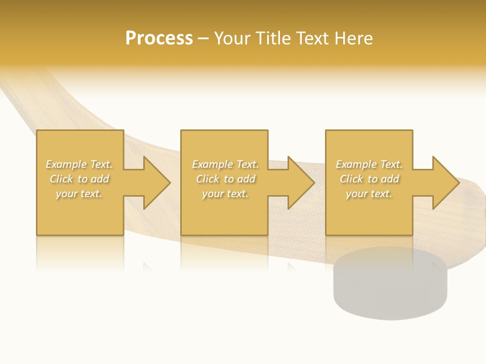Yellow Fragment Sports PowerPoint Template