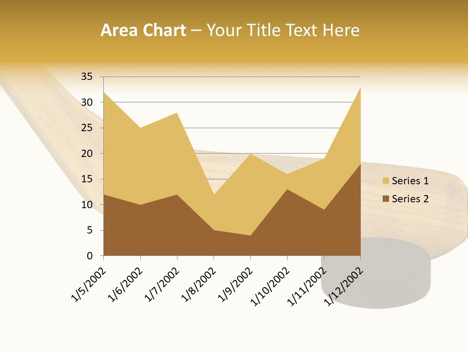 Yellow Fragment Sports PowerPoint Template