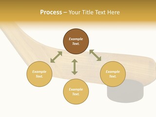 Yellow Fragment Sports PowerPoint Template