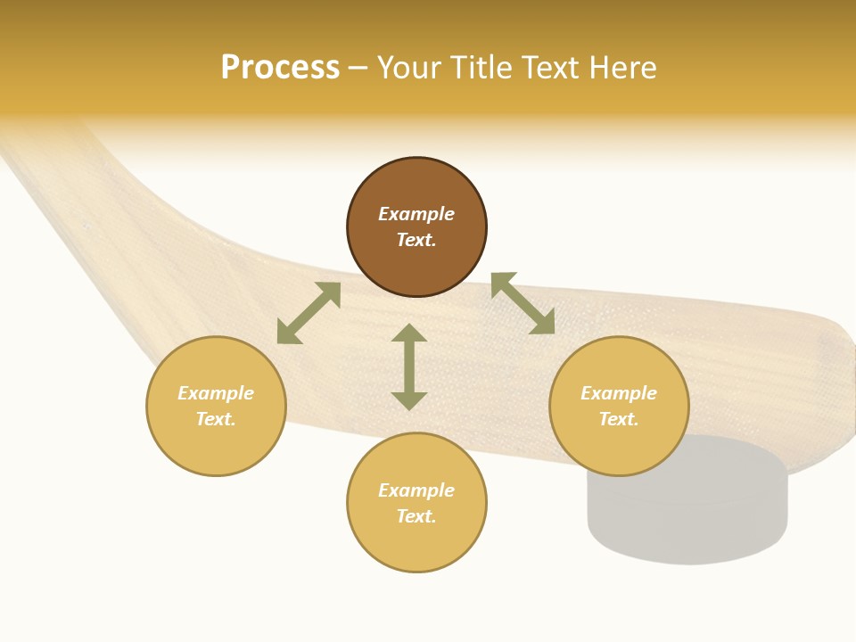 Yellow Fragment Sports PowerPoint Template
