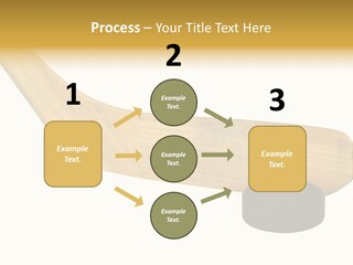 Yellow Fragment Sports PowerPoint Template