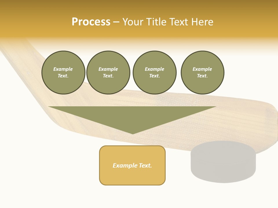 Yellow Fragment Sports PowerPoint Template