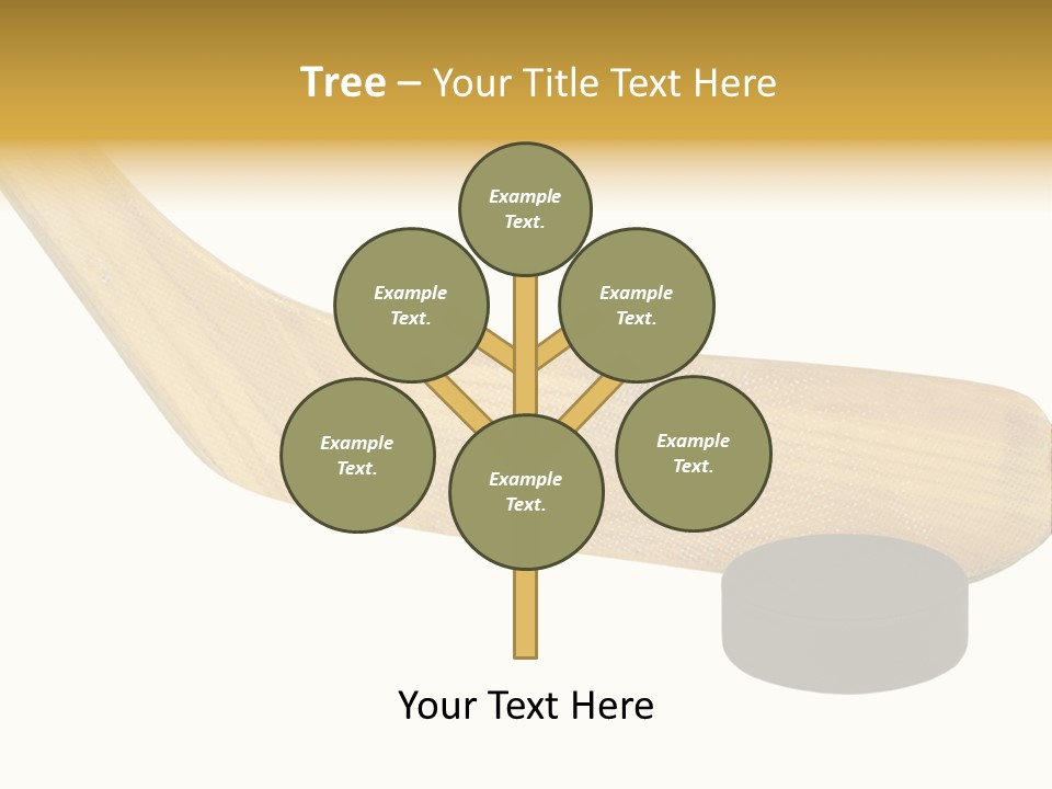 Yellow Fragment Sports PowerPoint Template