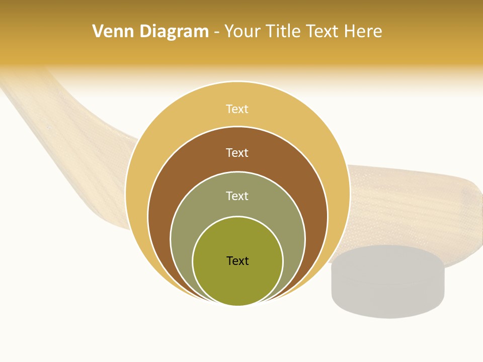 Yellow Fragment Sports PowerPoint Template