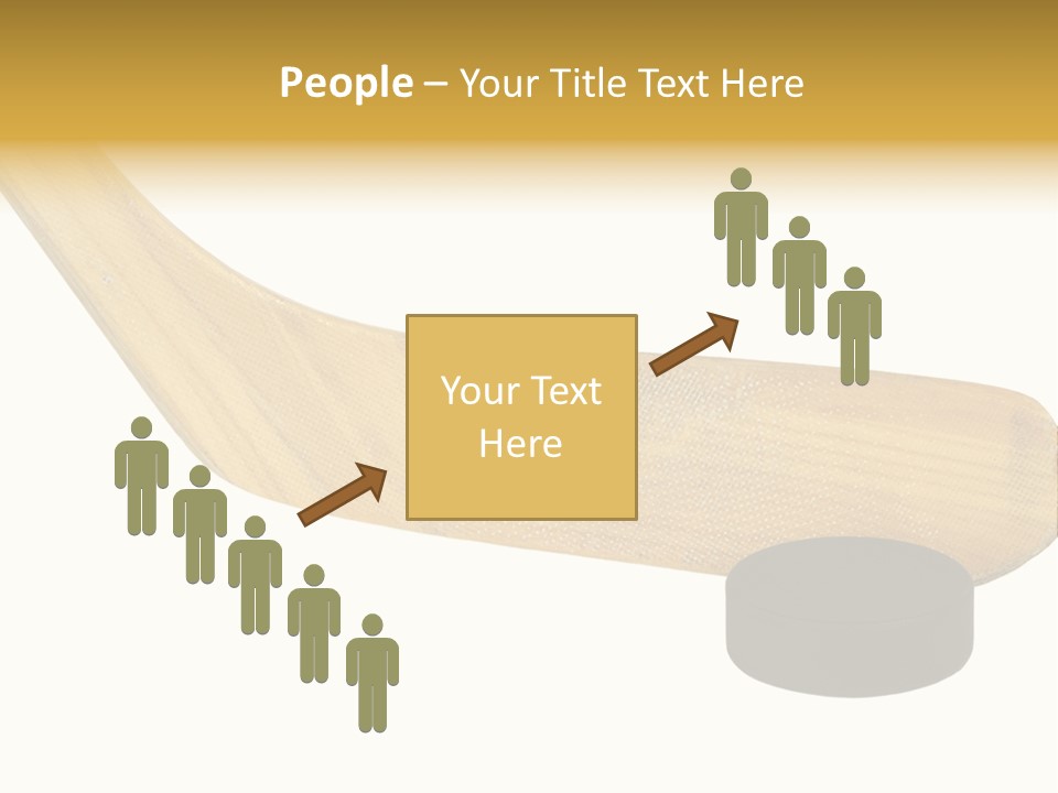 Yellow Fragment Sports PowerPoint Template