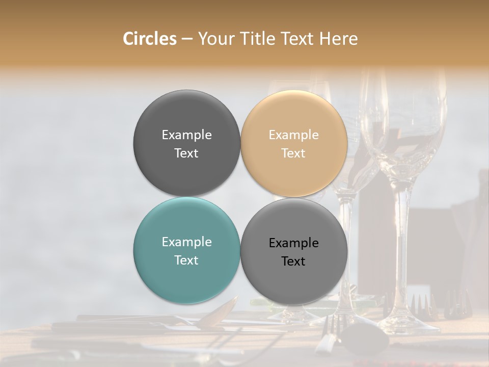 Table Setting Table Served PowerPoint Template