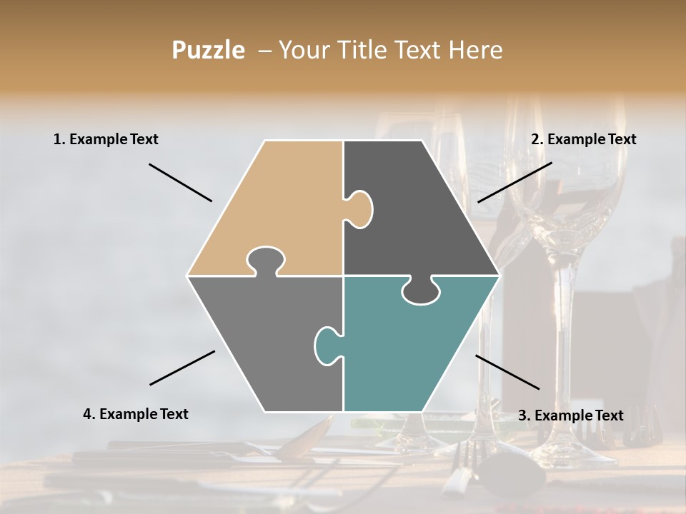 Table Setting Table Served PowerPoint Template