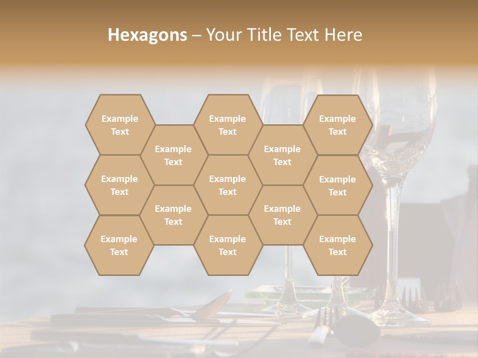 Table Setting Table Served PowerPoint Template