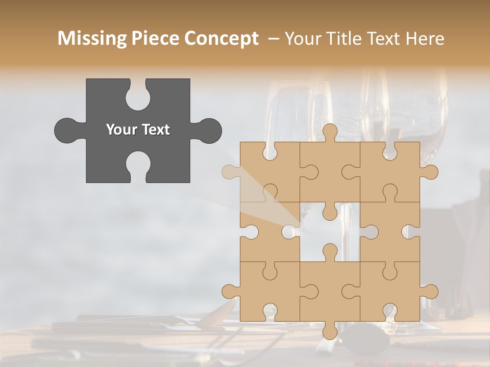 Table Setting Table Served PowerPoint Template