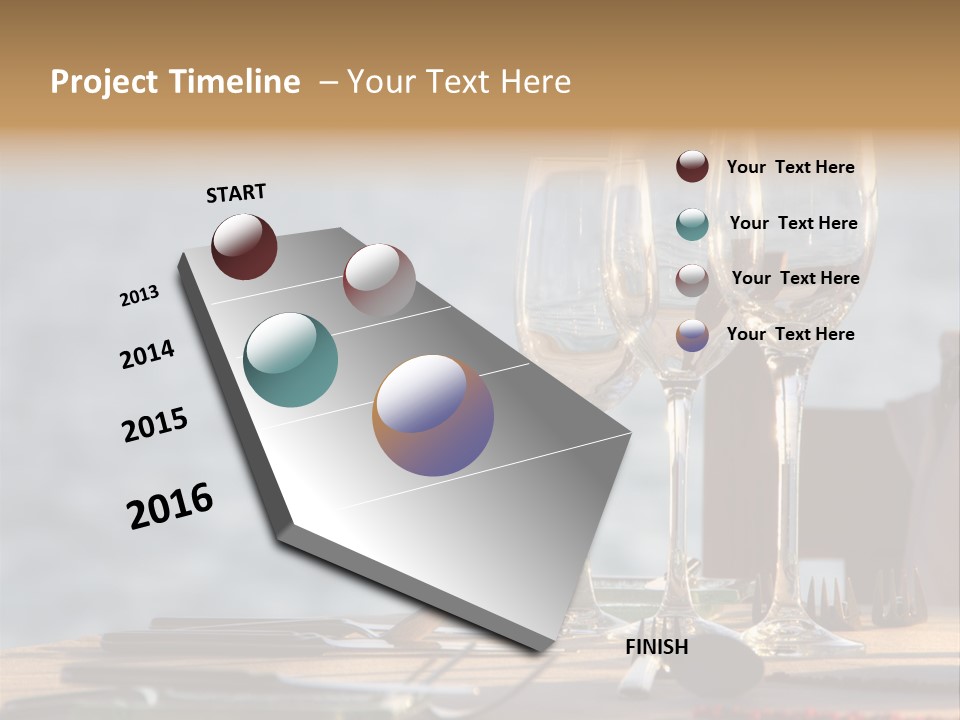 Table Setting Table Served PowerPoint Template