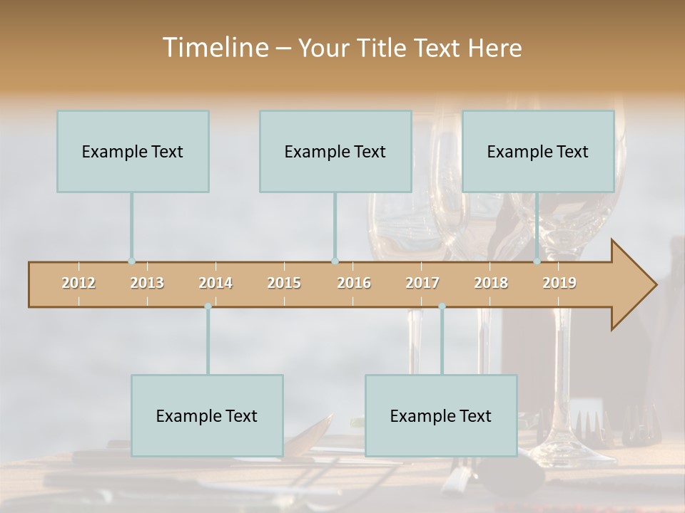 Table Setting Table Served PowerPoint Template