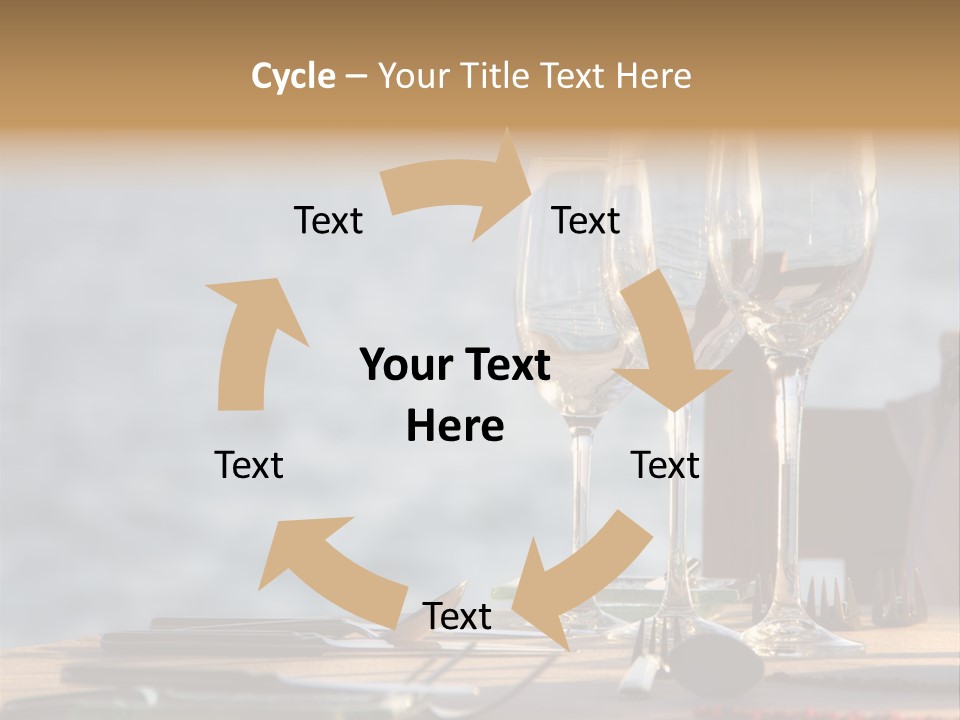 Table Setting Table Served PowerPoint Template