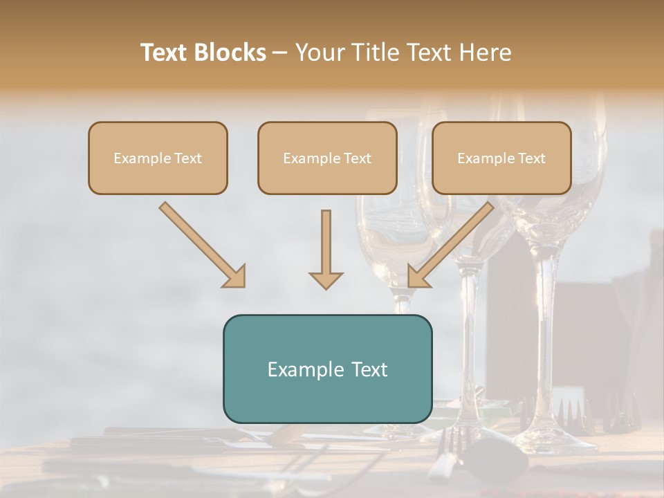 Table Setting Table Served PowerPoint Template