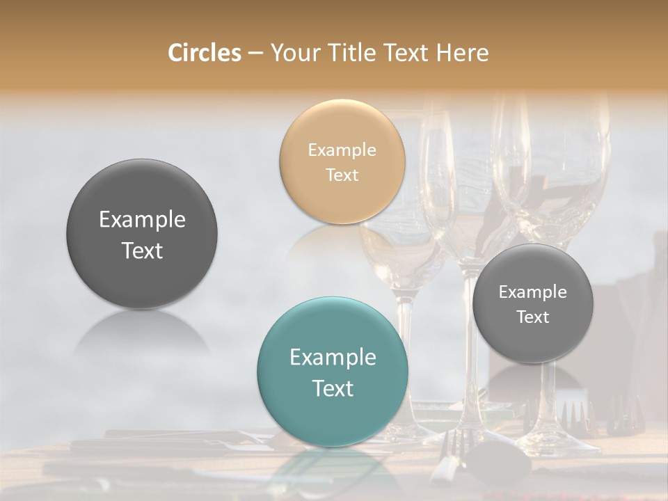 Table Setting Table Served PowerPoint Template