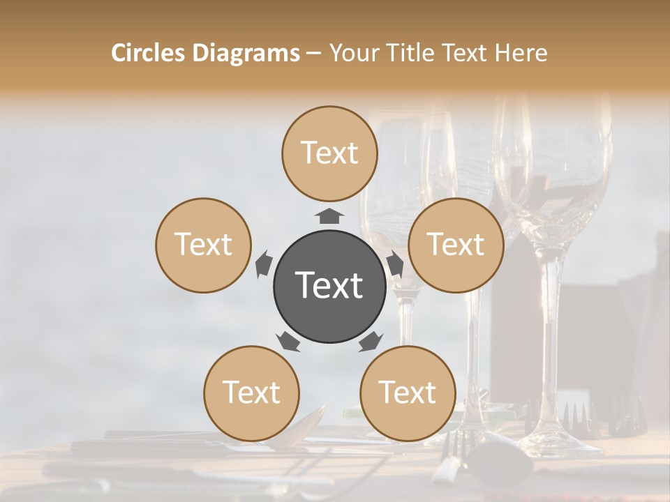 Table Setting Table Served PowerPoint Template