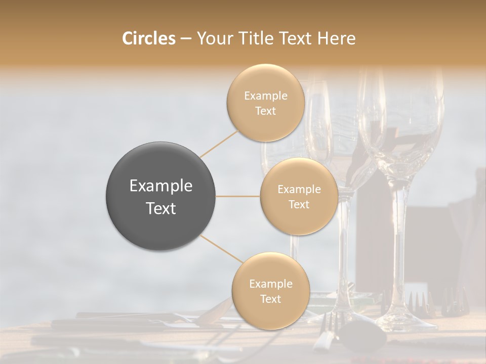 Table Setting Table Served PowerPoint Template