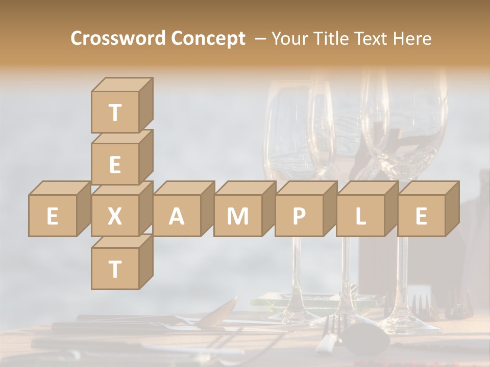 Table Setting Table Served PowerPoint Template