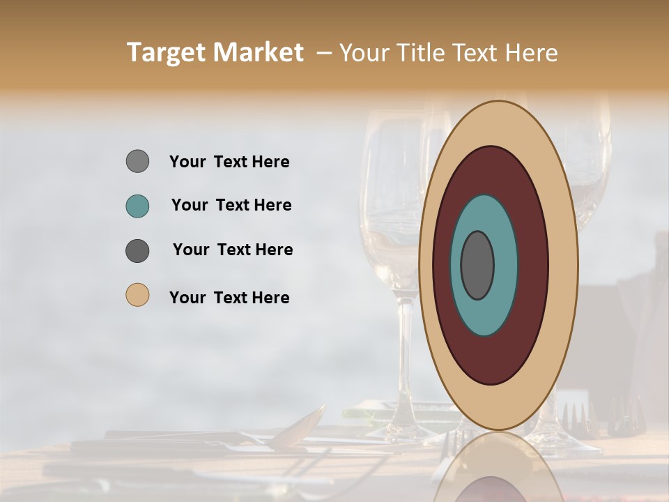 Table Setting Table Served PowerPoint Template