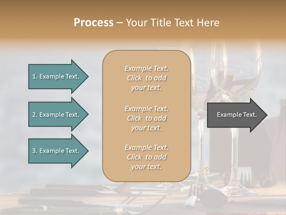 Table Setting Table Served PowerPoint Template