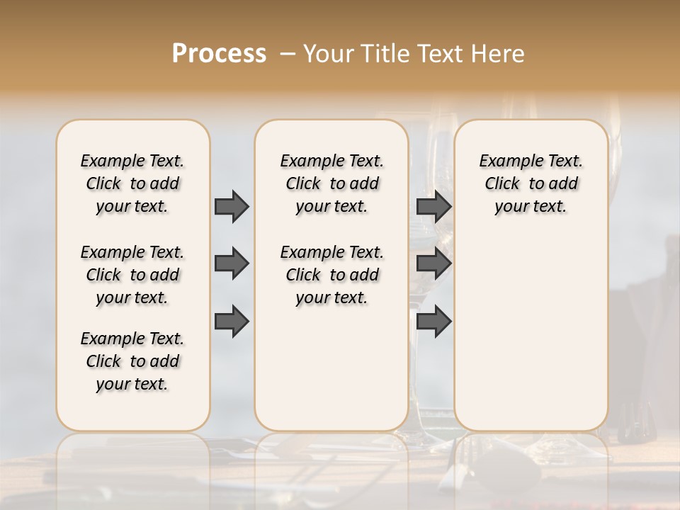 Table Setting Table Served PowerPoint Template