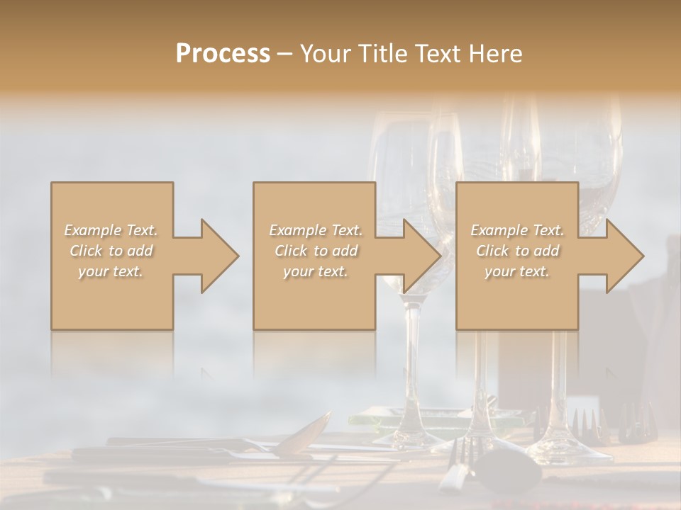 Table Setting Table Served PowerPoint Template