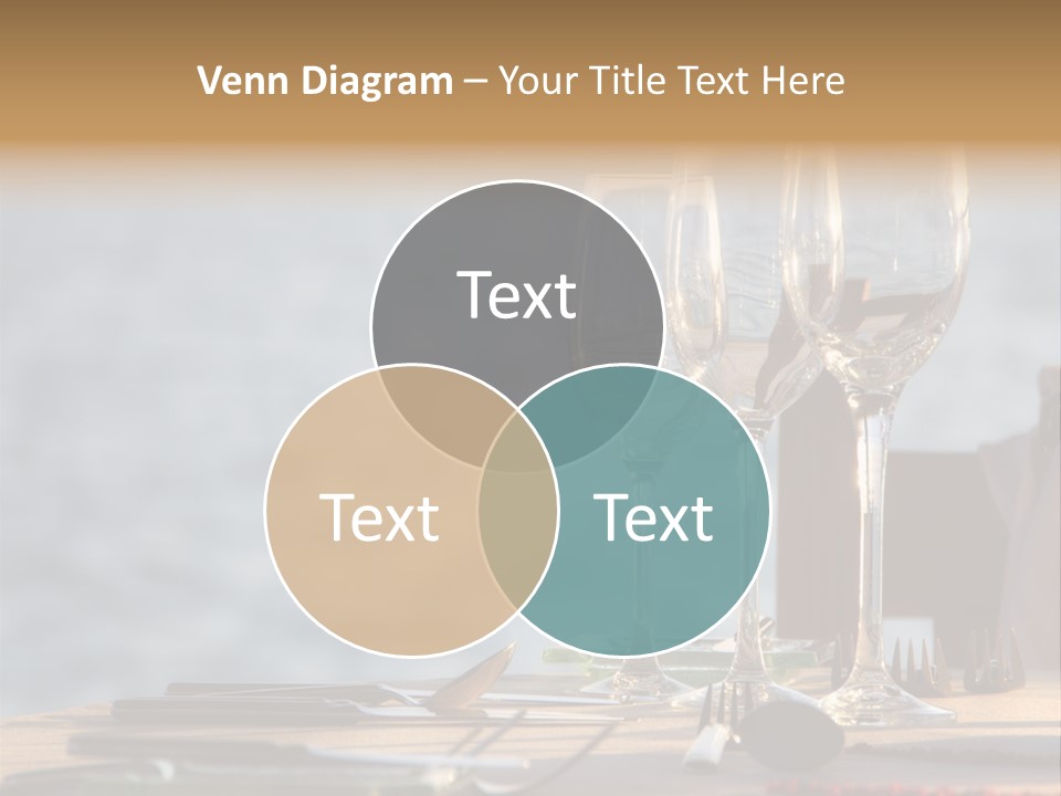 Table Setting Table Served PowerPoint Template