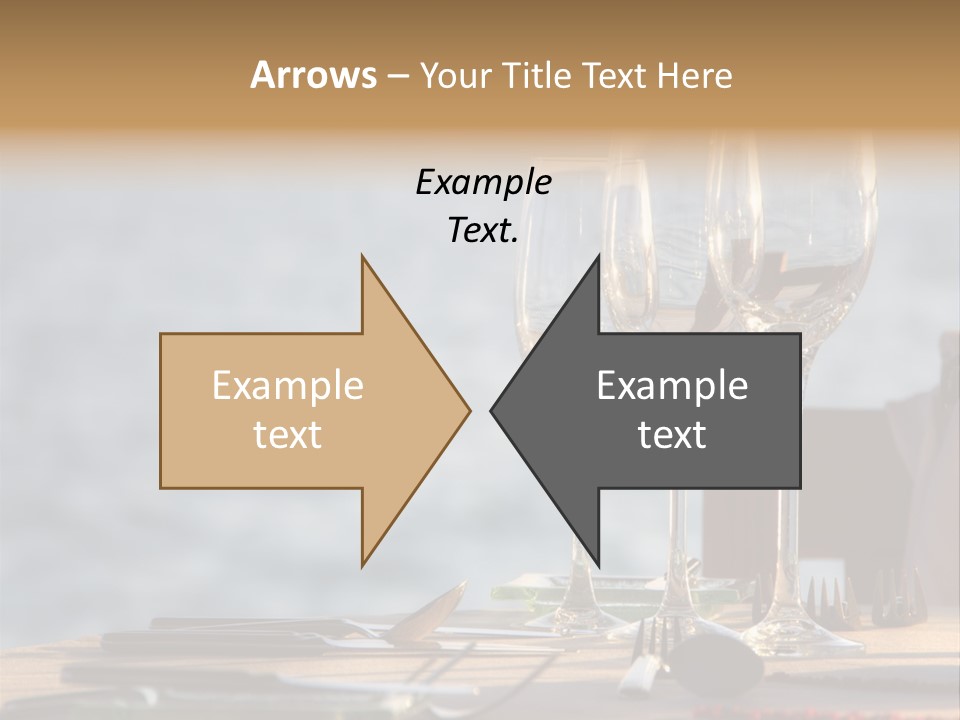 Table Setting Table Served PowerPoint Template