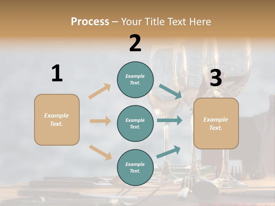 Table Setting Table Served PowerPoint Template