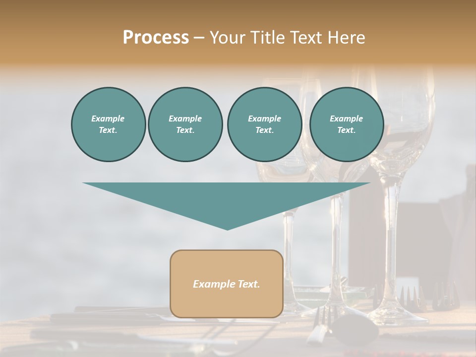 Table Setting Table Served PowerPoint Template