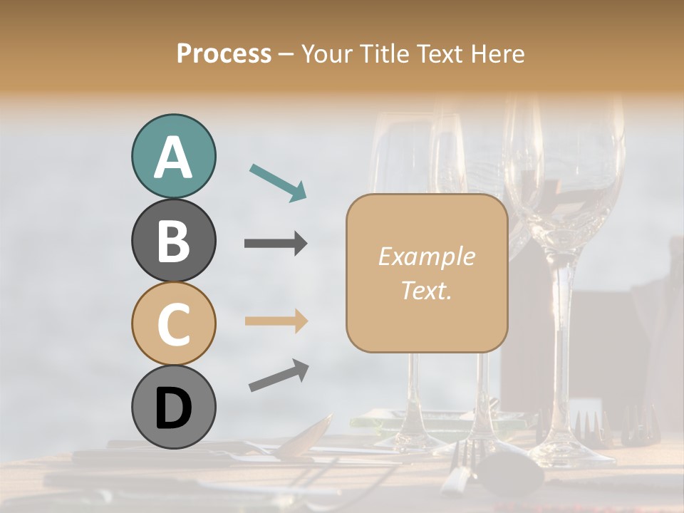Table Setting Table Served PowerPoint Template