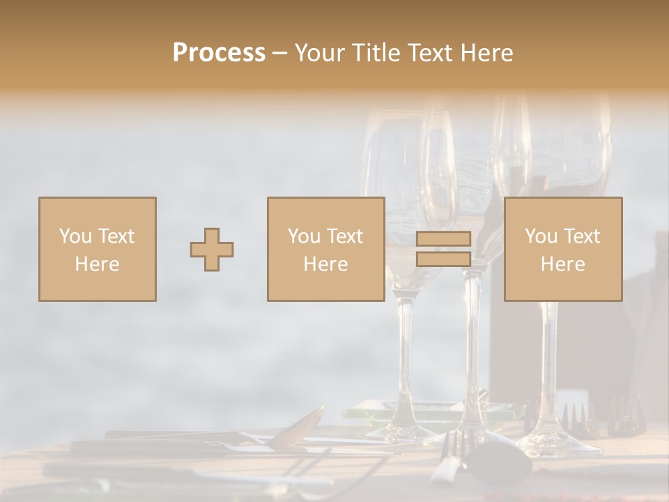 Table Setting Table Served PowerPoint Template