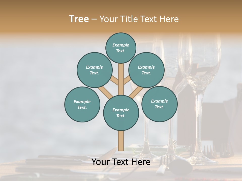 Table Setting Table Served PowerPoint Template