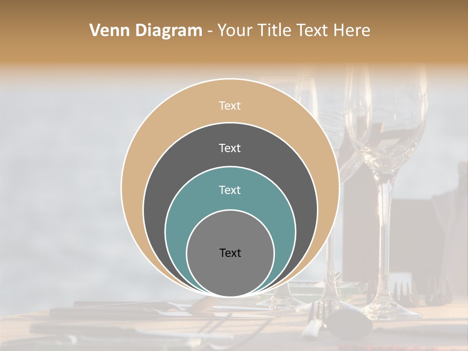 Table Setting Table Served PowerPoint Template