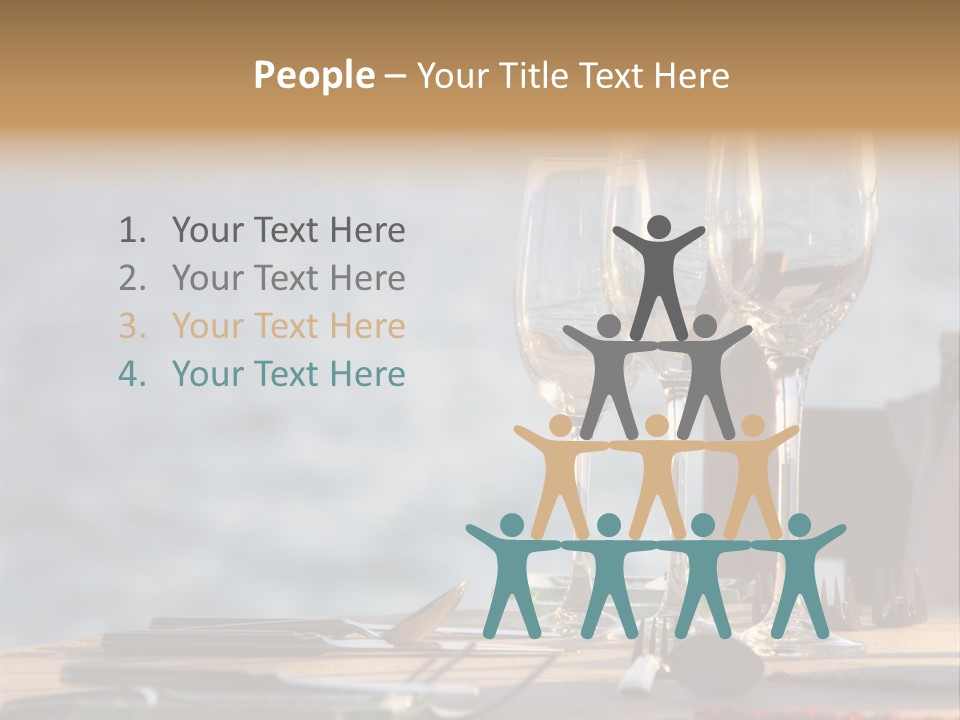 Table Setting Table Served PowerPoint Template