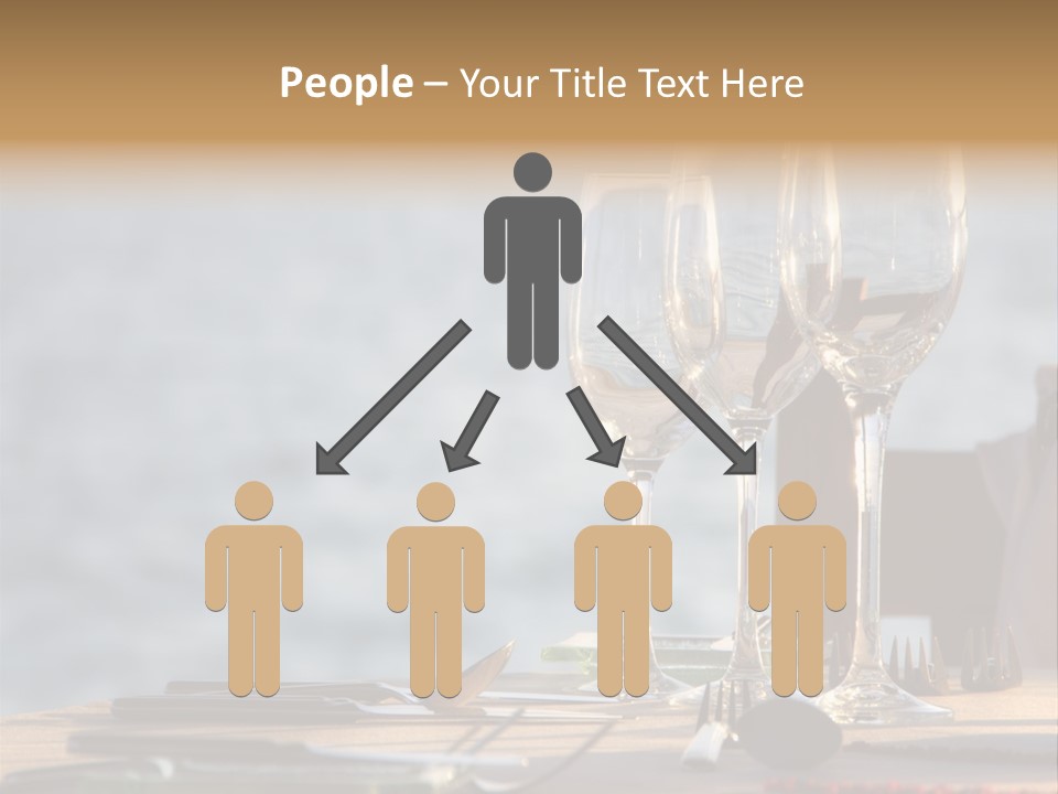 Table Setting Table Served PowerPoint Template