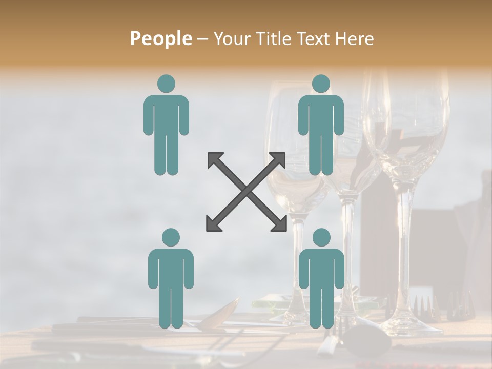 Table Setting Table Served PowerPoint Template