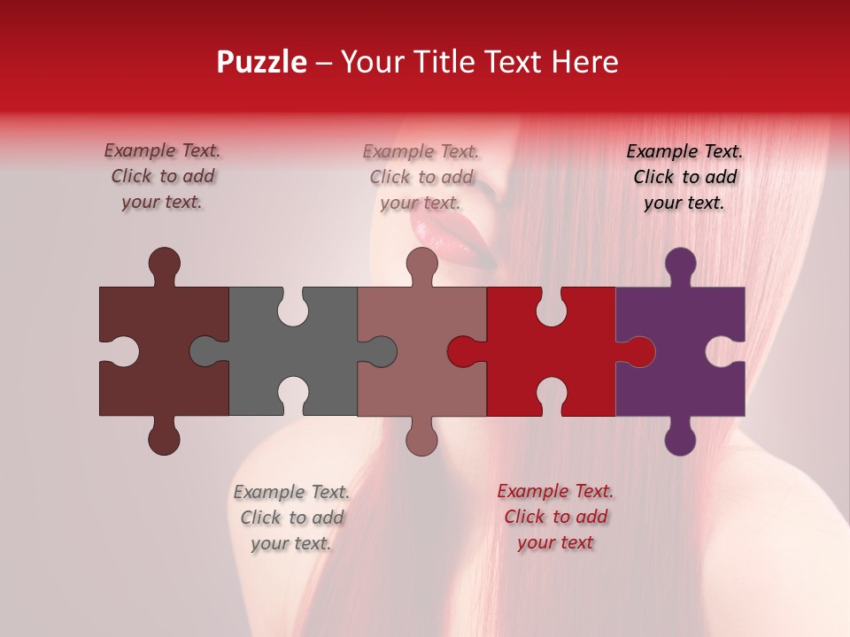 Beauty Attractive Makeup PowerPoint Template