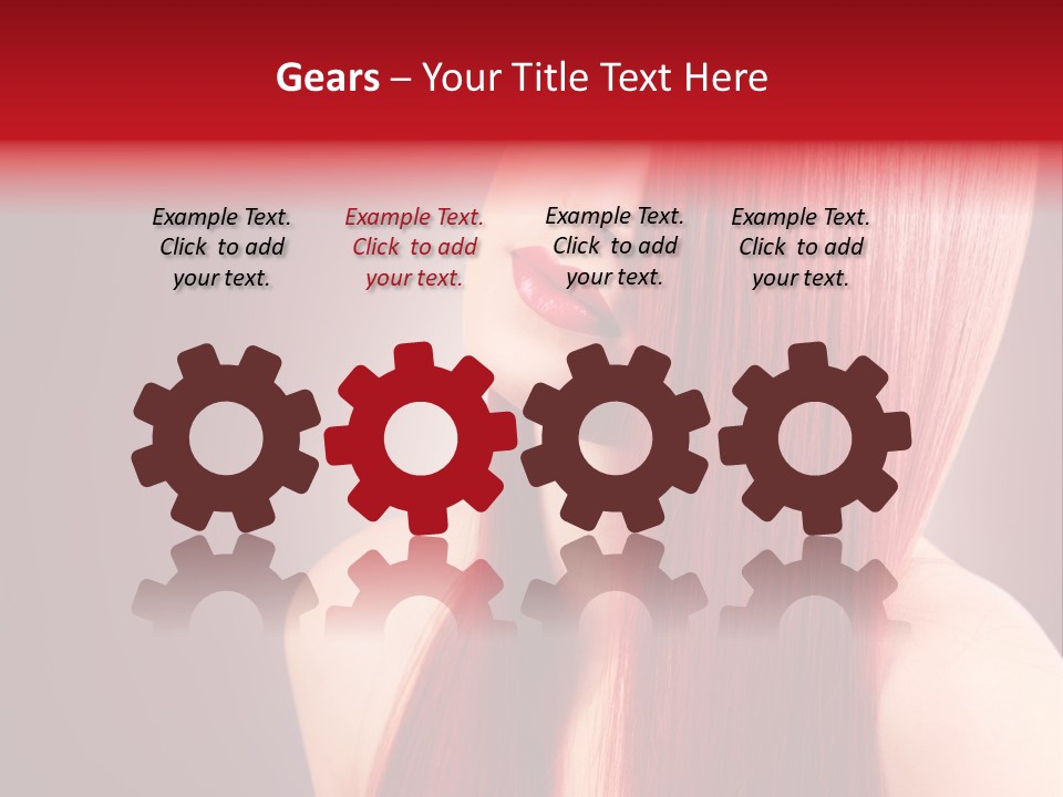 Beauty Attractive Makeup PowerPoint Template